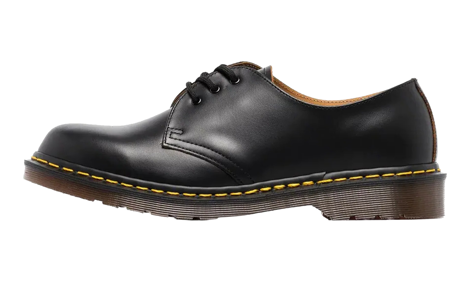 1461 Vintage Leather Oxford Shoes "Black — Quilon" 12877001
