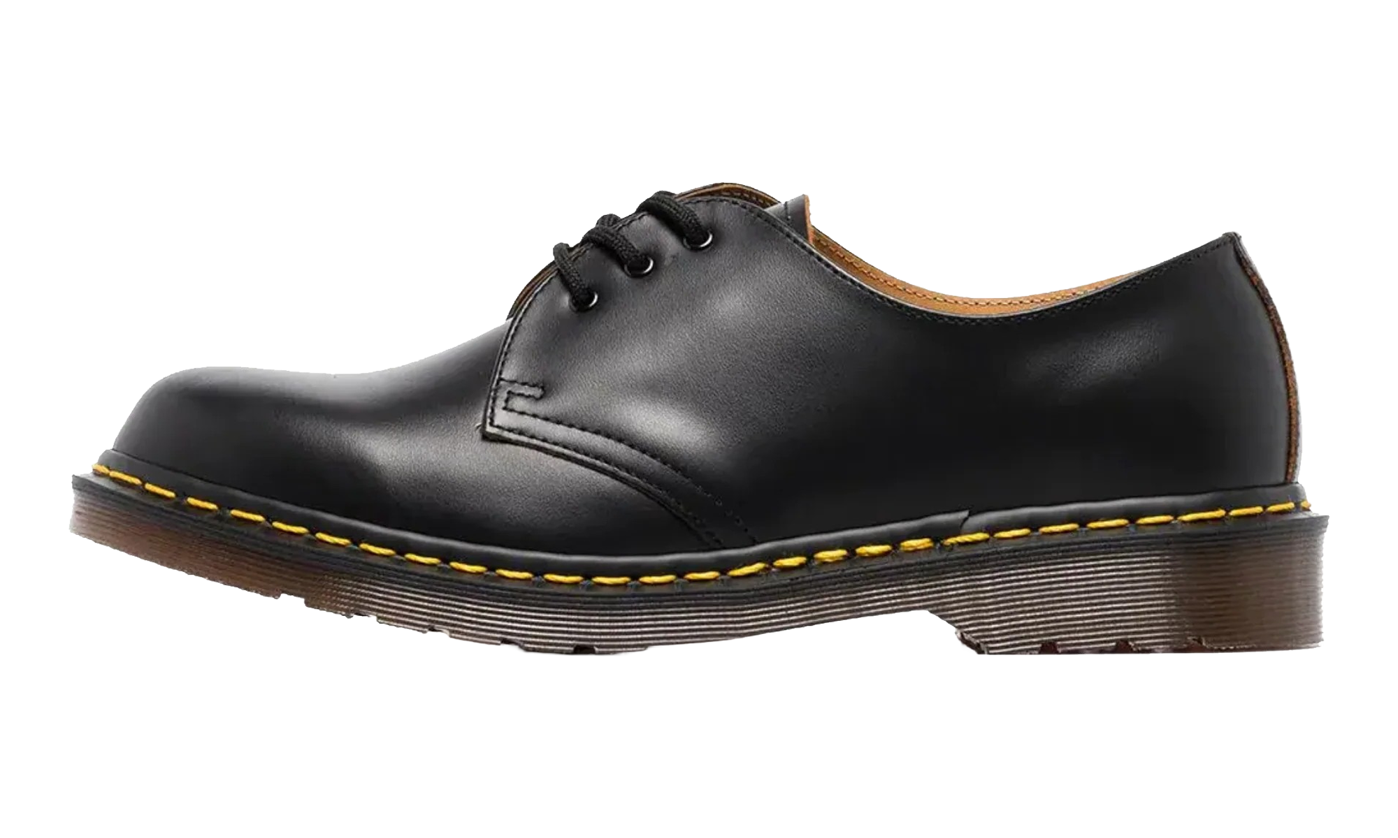 1461 Vintage Leather Oxford Shoes "Black — Quilon" 12877001