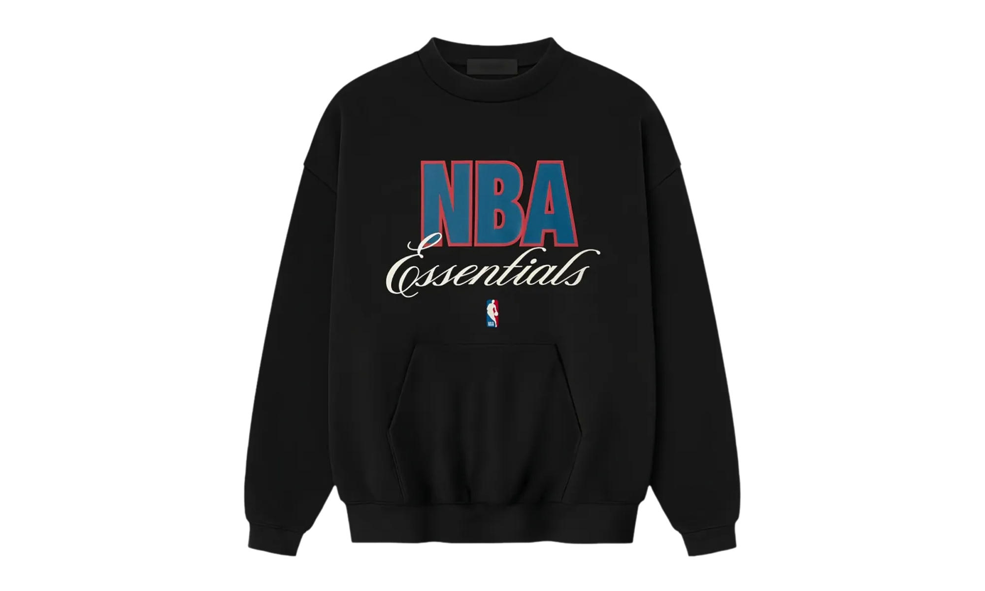 Essentials NBA 90s Crewneck Sweatshirt "Black" 192NB256801F
