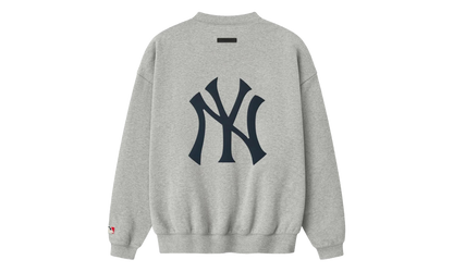 Essentials Yankees Sport Crewneck "Concrete Heather" 192ML254412F