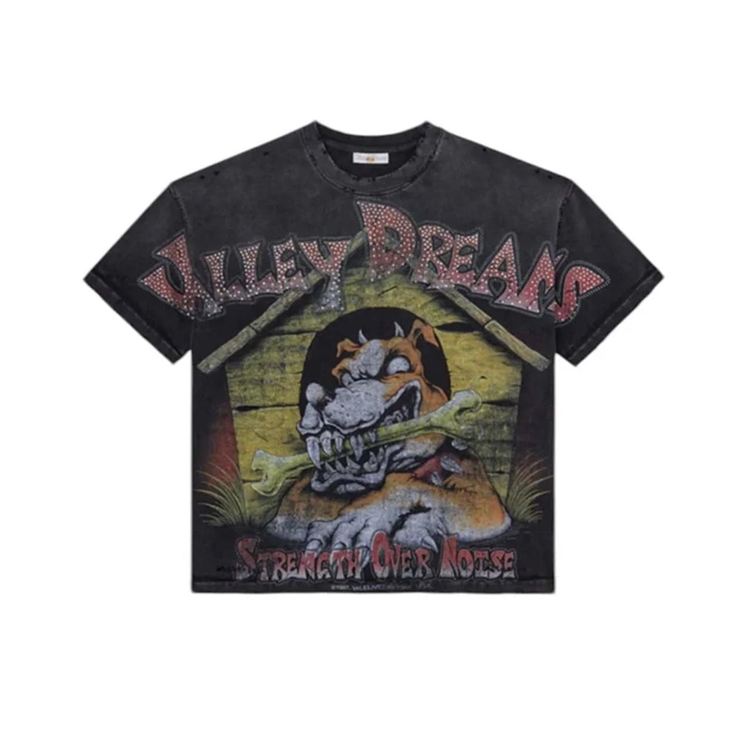 Vale Forever Doghouse Bling Tee Black