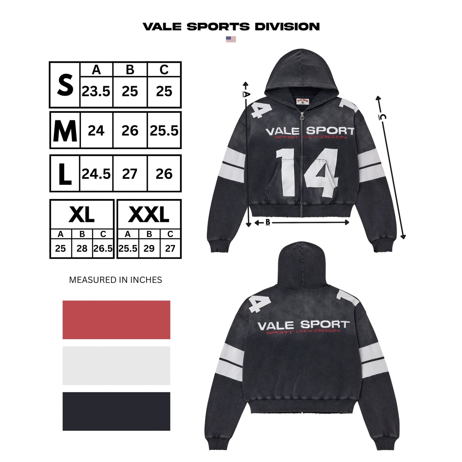 Vale Forever Jerzee Zip Up &