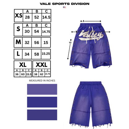 Vale Forever Skittle Sweatshorts Sapphire