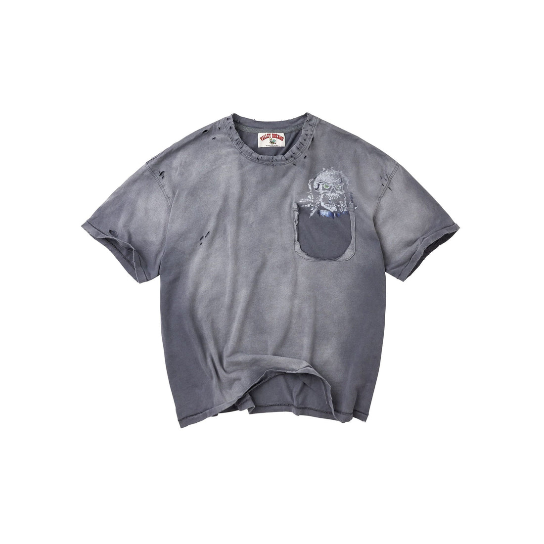 Vale Forever Skullie Tee Grey