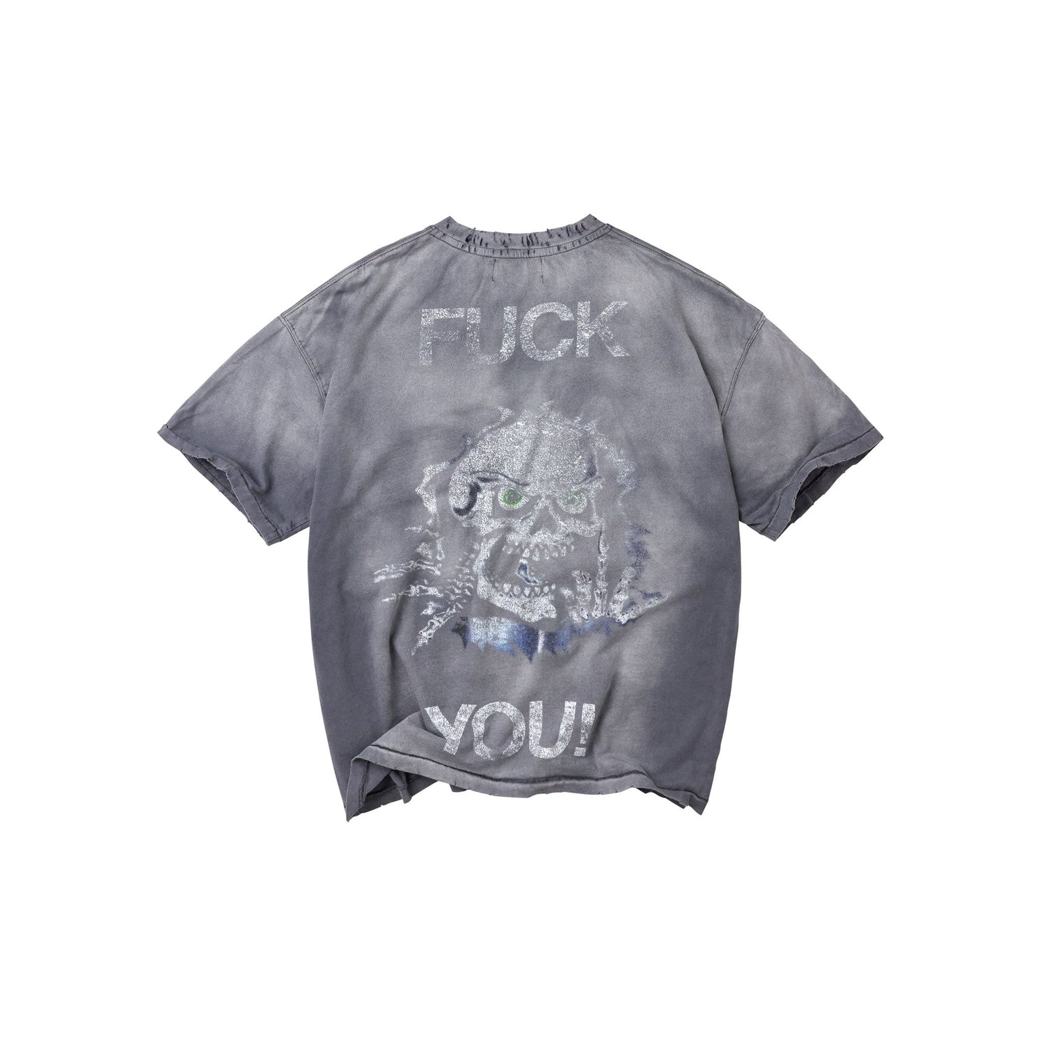 Vale Forever Skullie Tee Grey