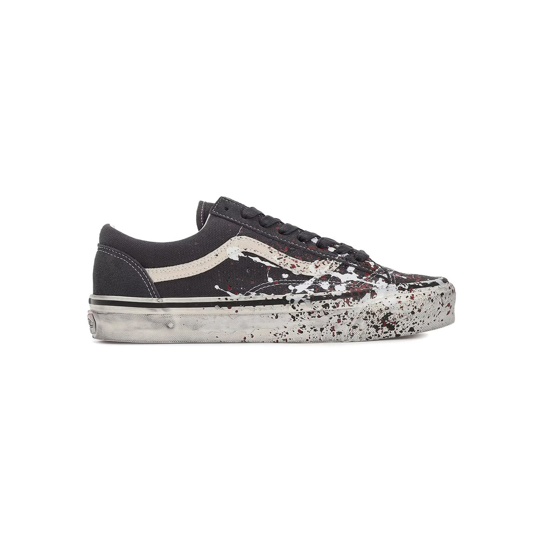 Vans Premium Old Skool 36 Paint Splatter Charcoal Grey