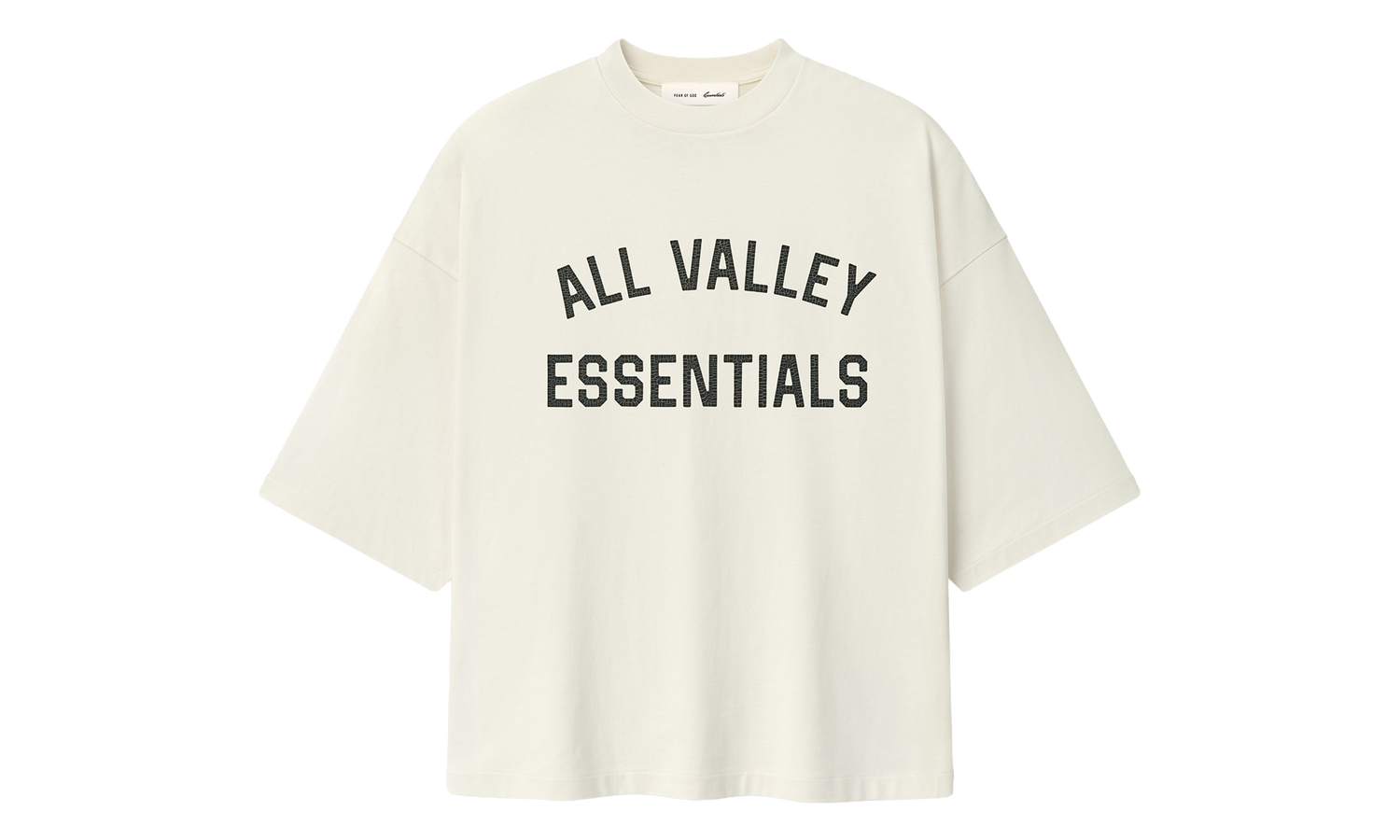 Merch Tee Boxy Fit "Ivory" RW00268 Ivory
