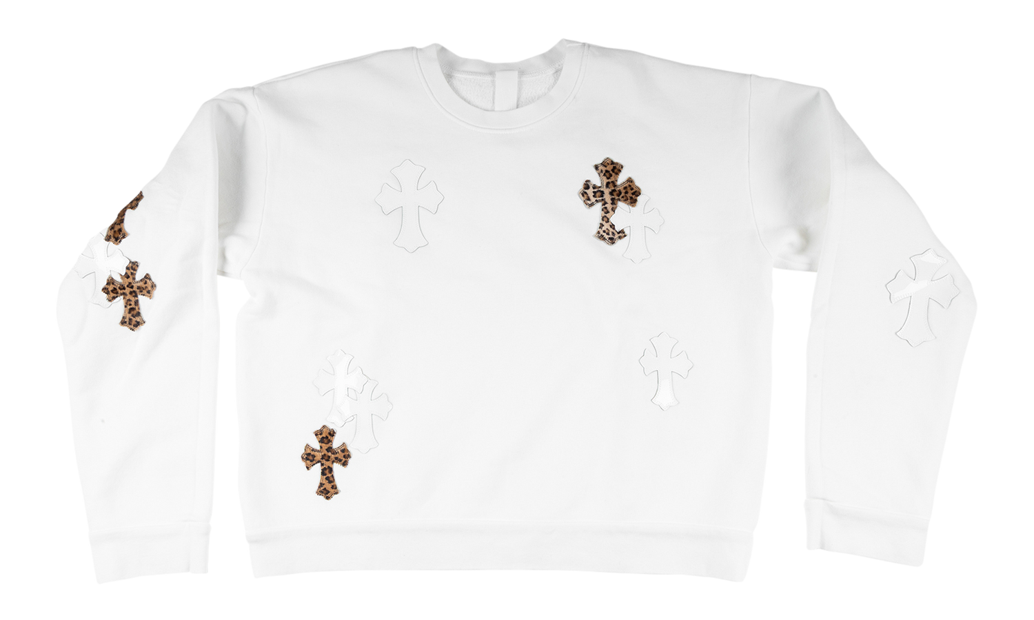 Flooded Patch Crewneck WMNS "White" CHRM1092