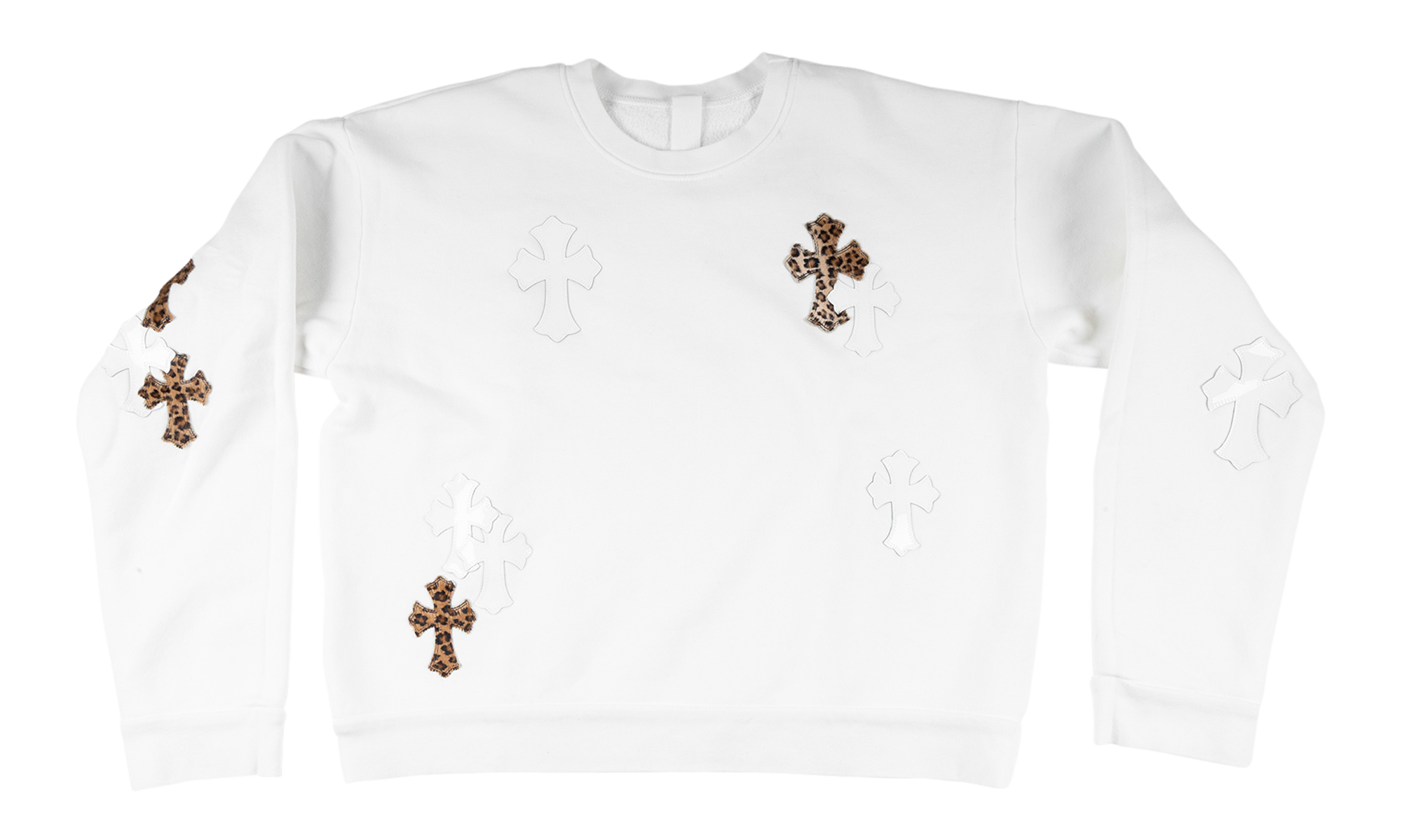 Flooded Patch Crewneck WMNS "White" CHRM1092