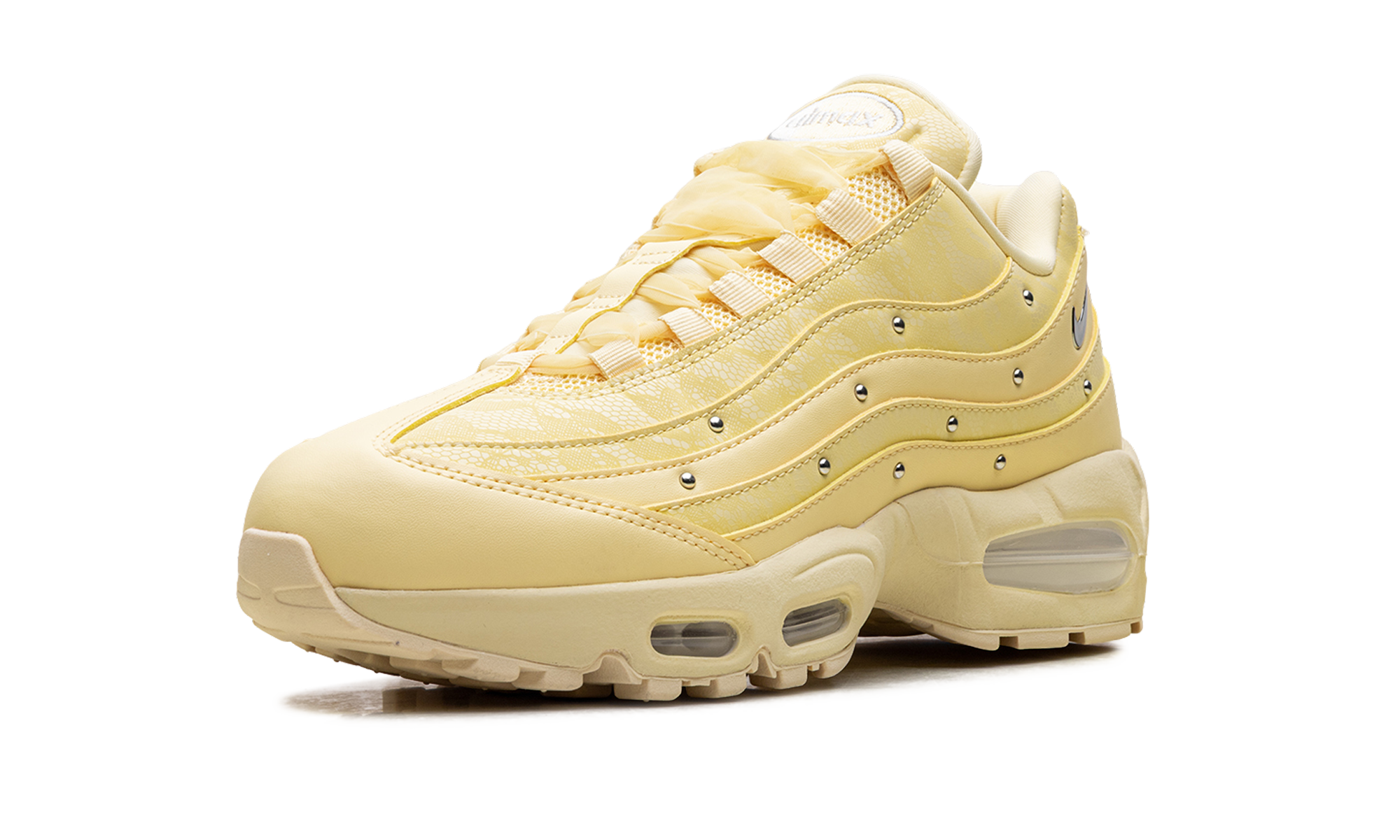 Air Max 95 WMNS "Soft Yellow Silver Studded" IQ3444 722