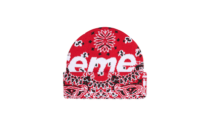 Bandana Big Logo Beanie "FW24 - Red Bandana" SU898