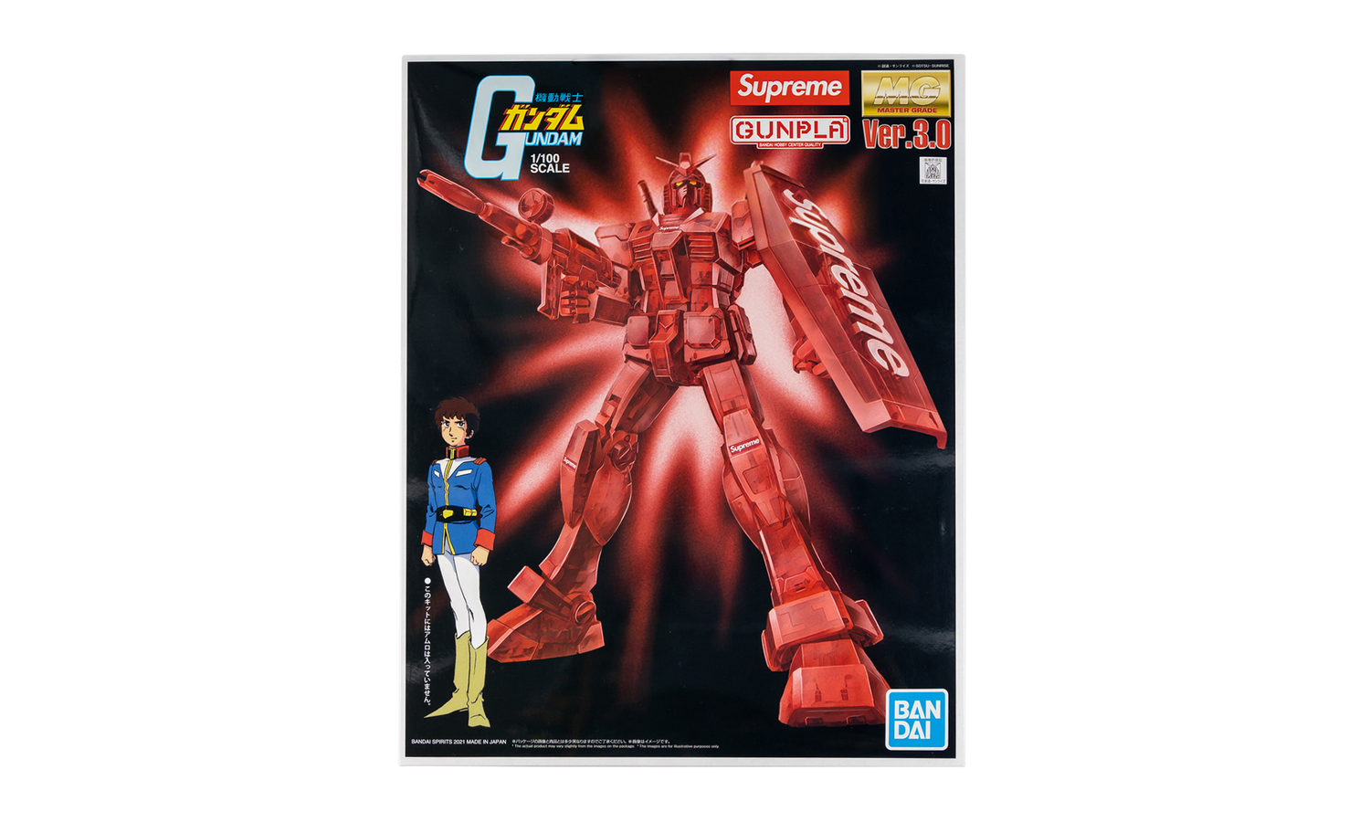MG 1/100 RX-78-22 Gundam Ver 3 "FW21" SU11247