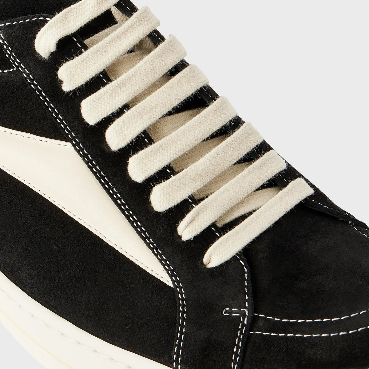 Rick Owens Vintage Sneaks – Black / Milk