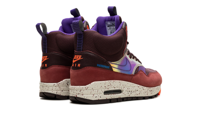 AIR MAX 1 MID SNEAKERBOOT WMNS "Deep Burgundy Iridescent" 685269 600