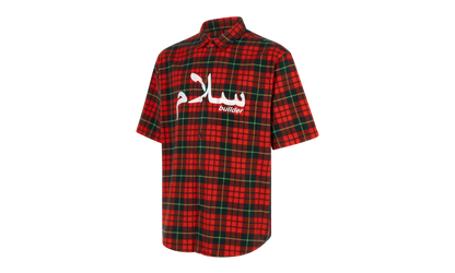UNDERCOVER S/S Flannel Shirt "Red Plaid" SU100012