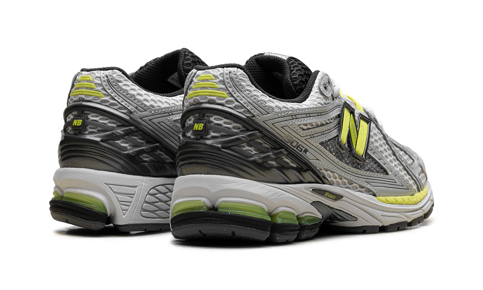 1906 "Light Silver Metallic/Alkaline Green" U190652H