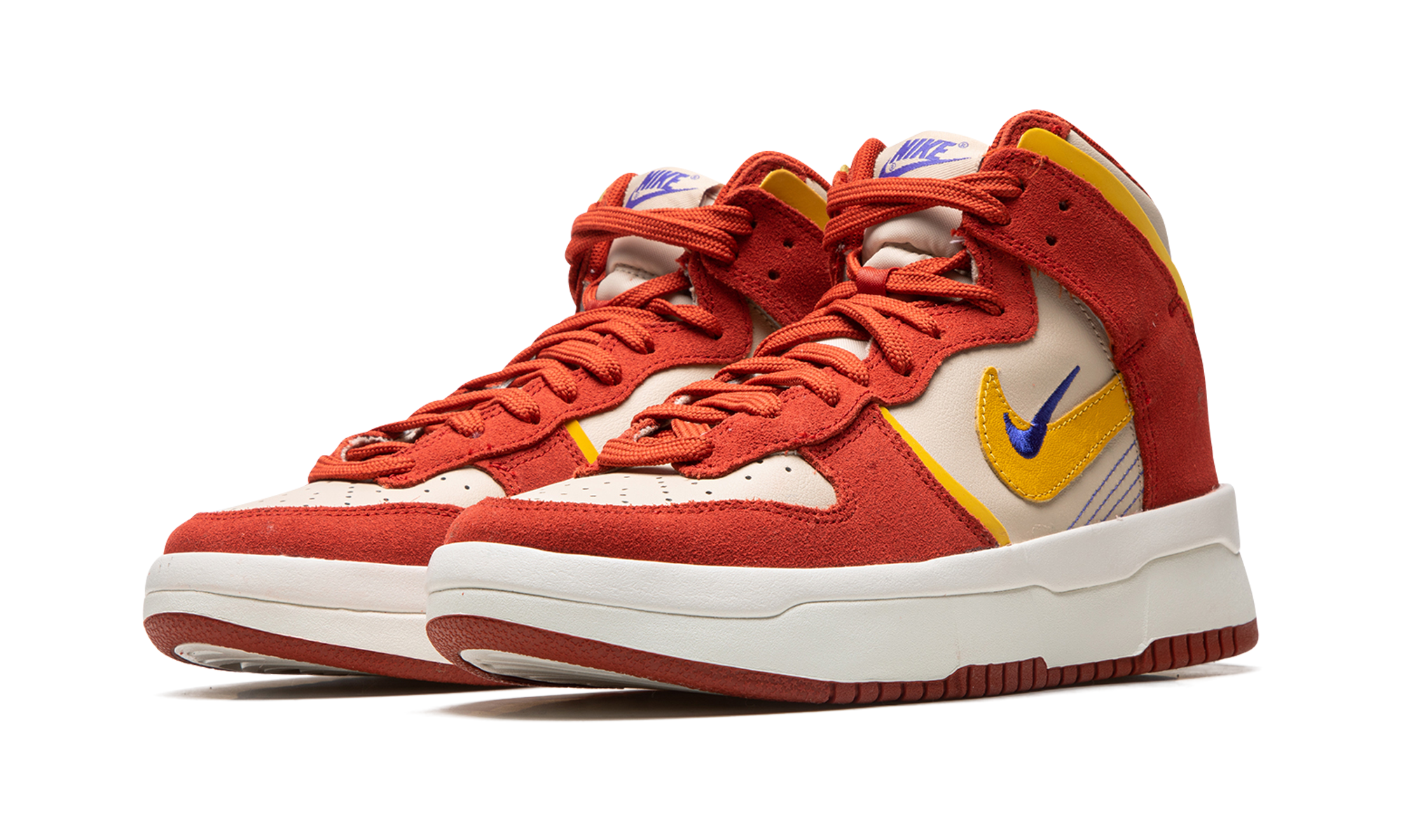 DUNK HIGH UP MNS WMNS "Dark Orange University Gold" DH3718 600