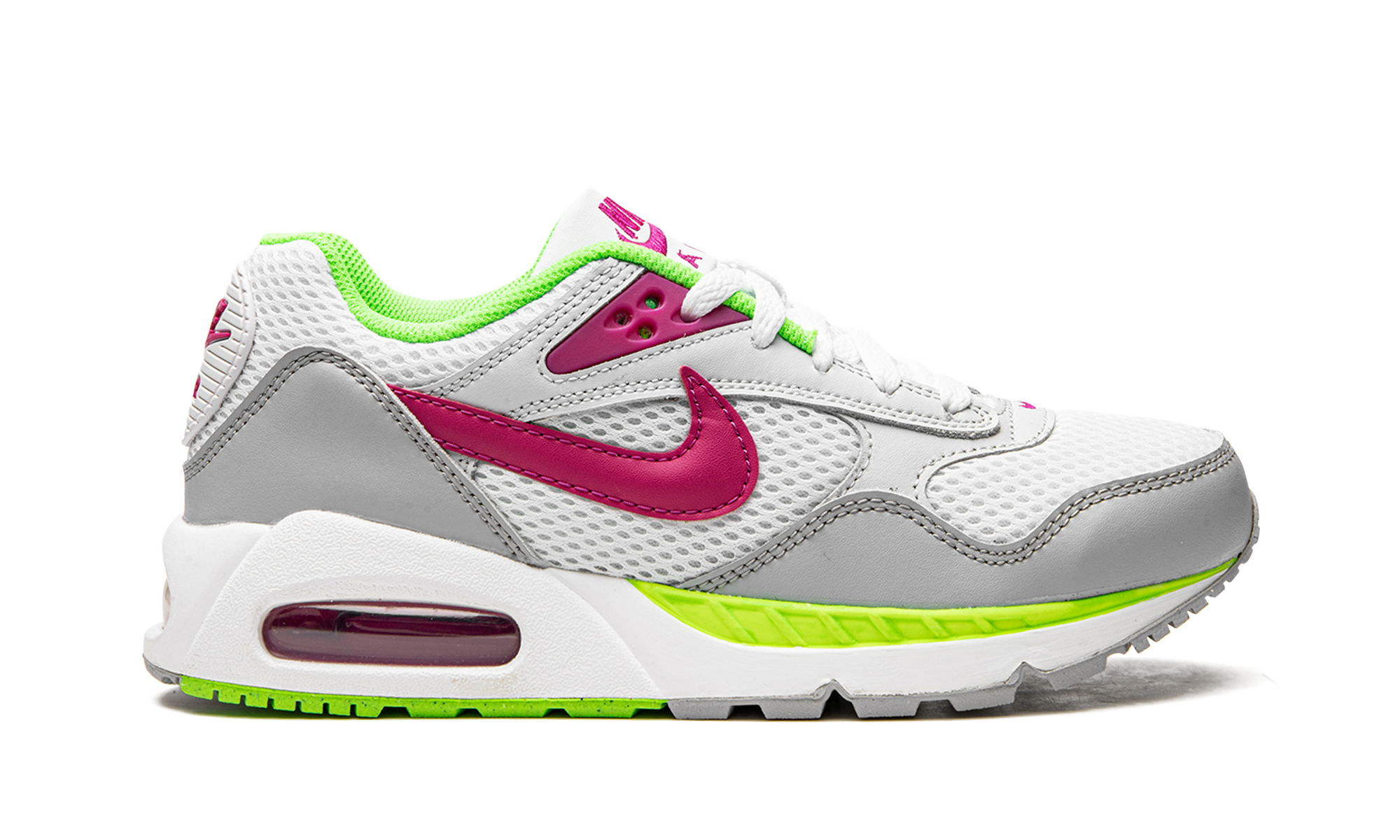 AIR MAX CORRELATE MNS WMNS "White Fireberry Lime Green" 511417 163