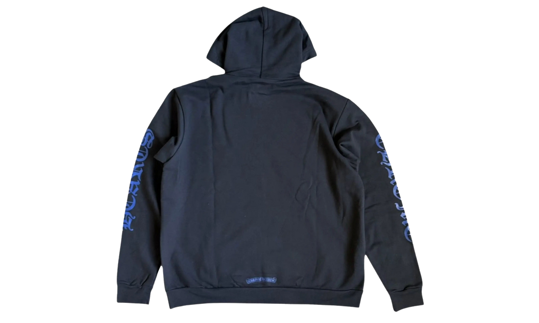Vertical Logo Hoodie "Black/Blue" CHRM0506