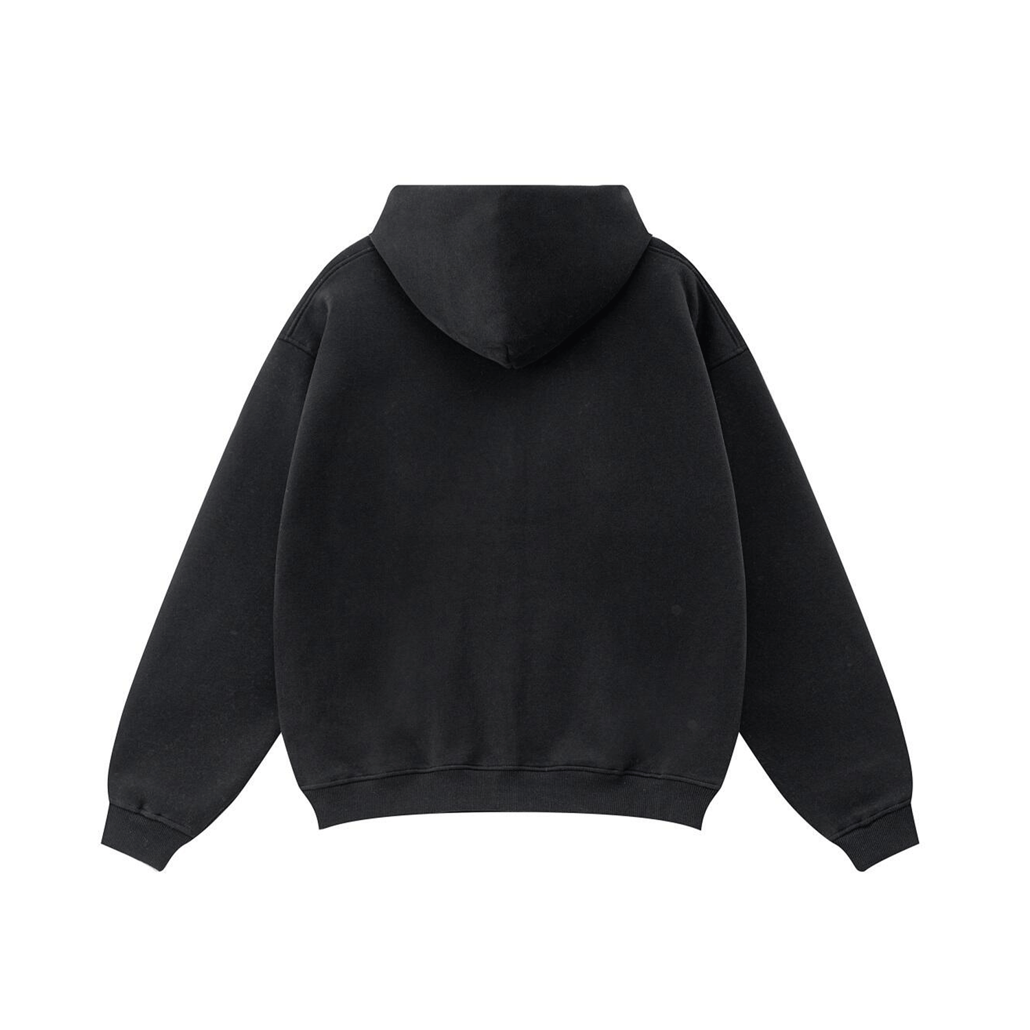 Compliments Sinner &amp; Saint Black Wash Zip-Up Hoodie