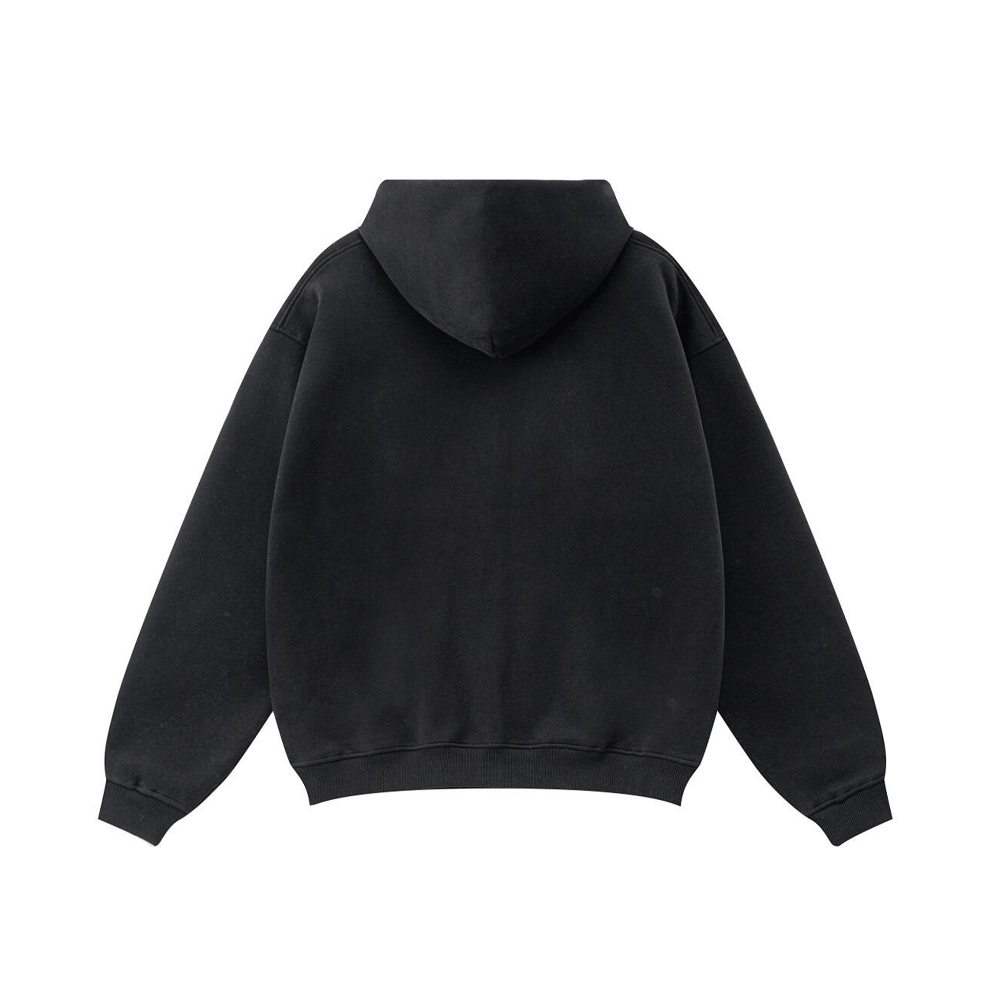 Compliments Sinner &amp; Saint Black Wash Zip-Up Hoodie