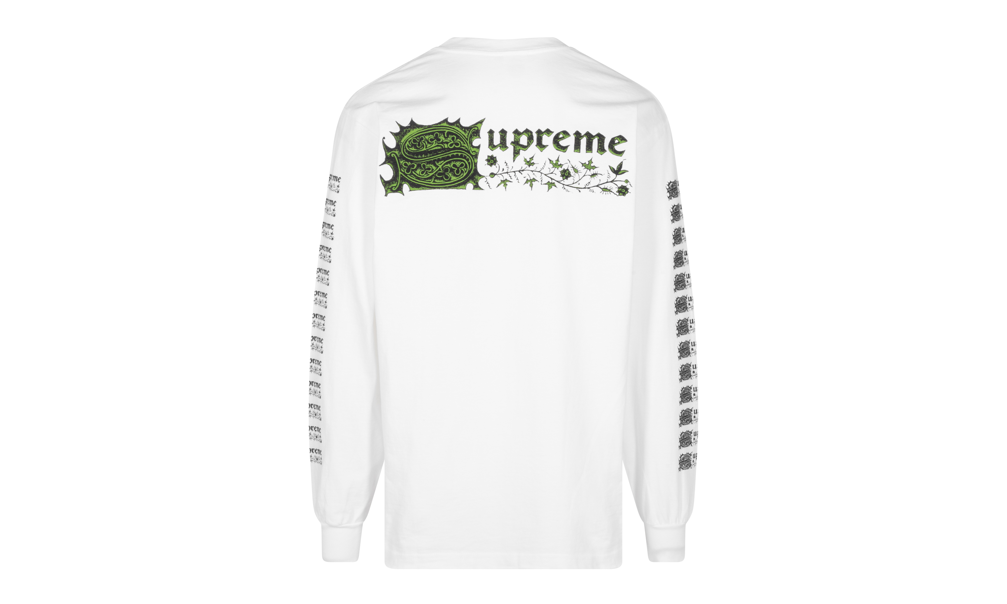 Saint Sebastian L/S Tee "White" SU25180