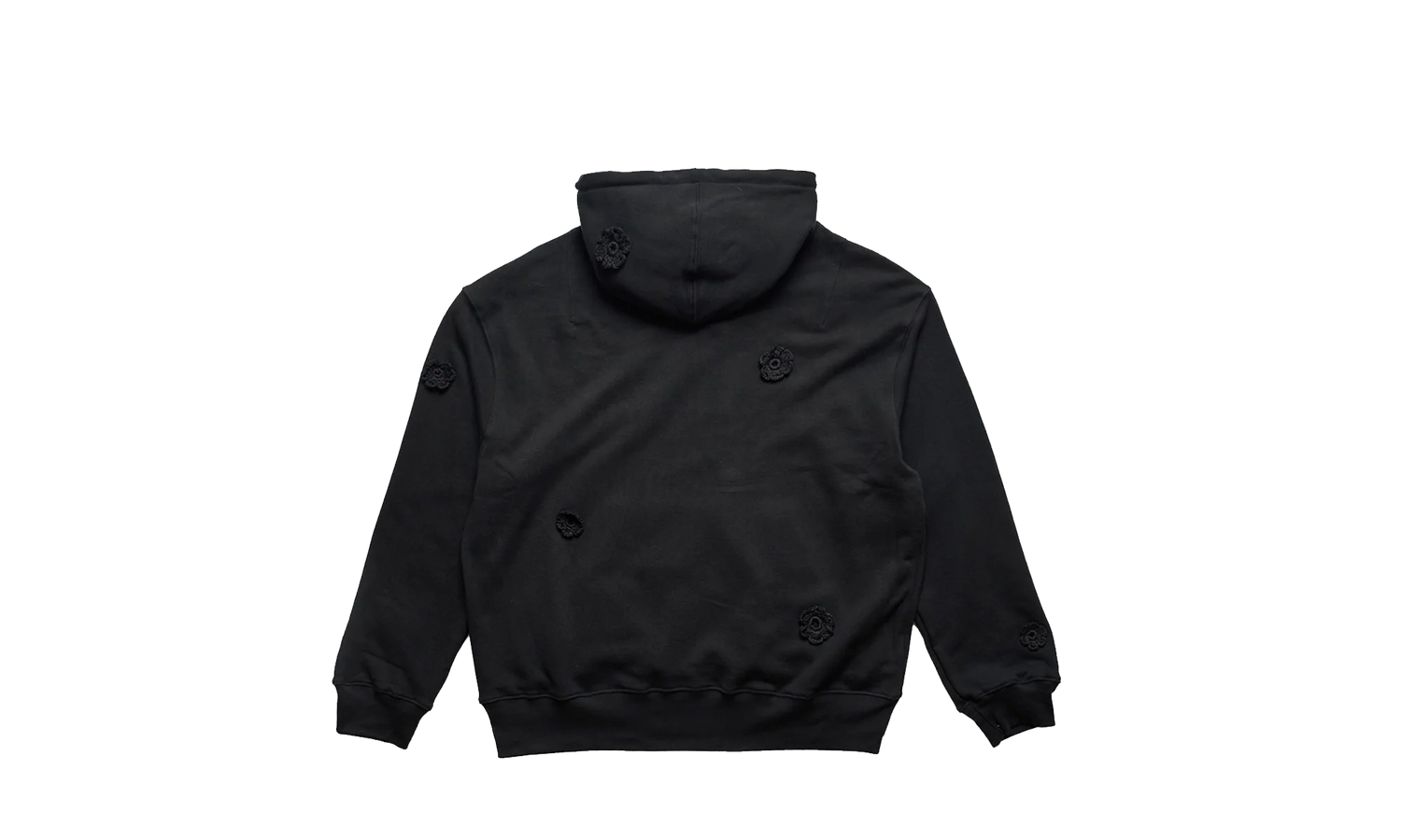 "Daisy" Gym Hoodie "Black" 242MJP022DTERYBLK