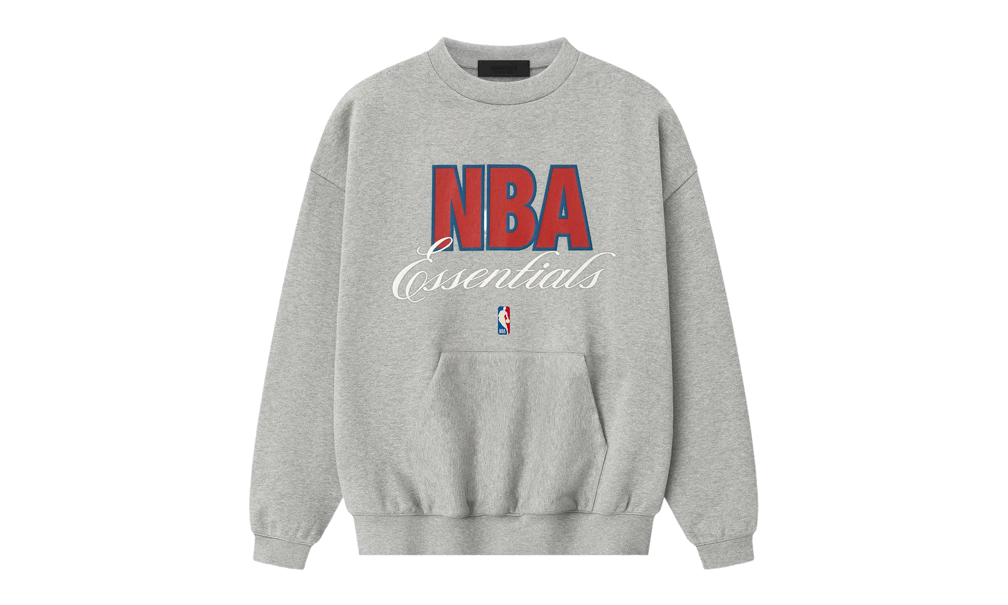 Essentials NBA 90s Crewneck Sweatshirt "Concrete Heather" 192NB256803F