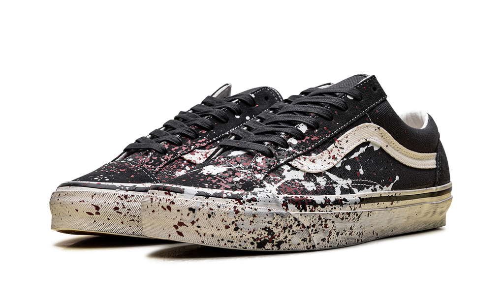 Premium Old Skool 36 “Paint Splatter Charcoal Grey”