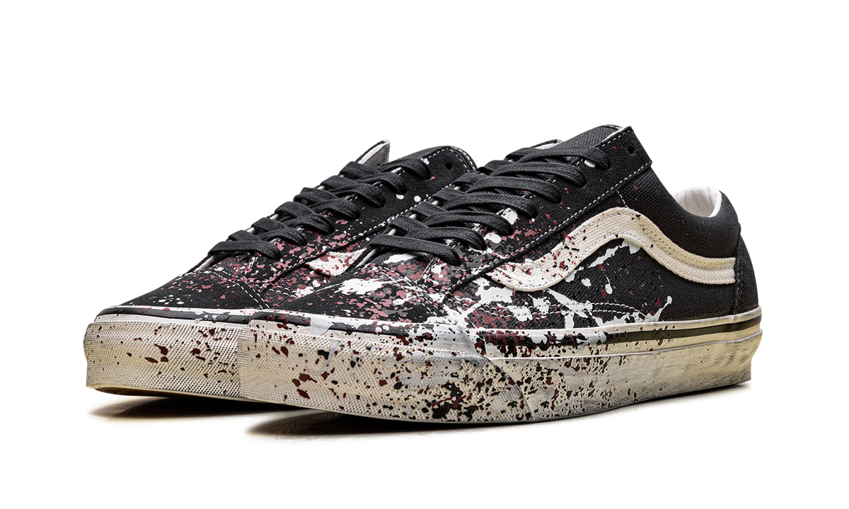 Premium Old Skool 36 “Paint Splatter Charcoal Grey”