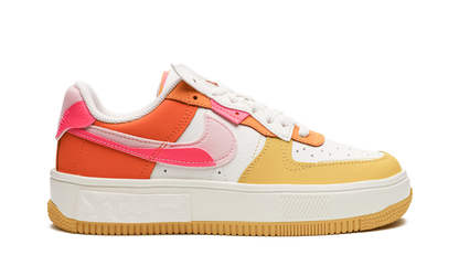 AIR FORCE 1 FONTANKA MNS WMNS "Summit White/Solar Flare/Medium Soft Pink/Hyper Pink" DX2675 100