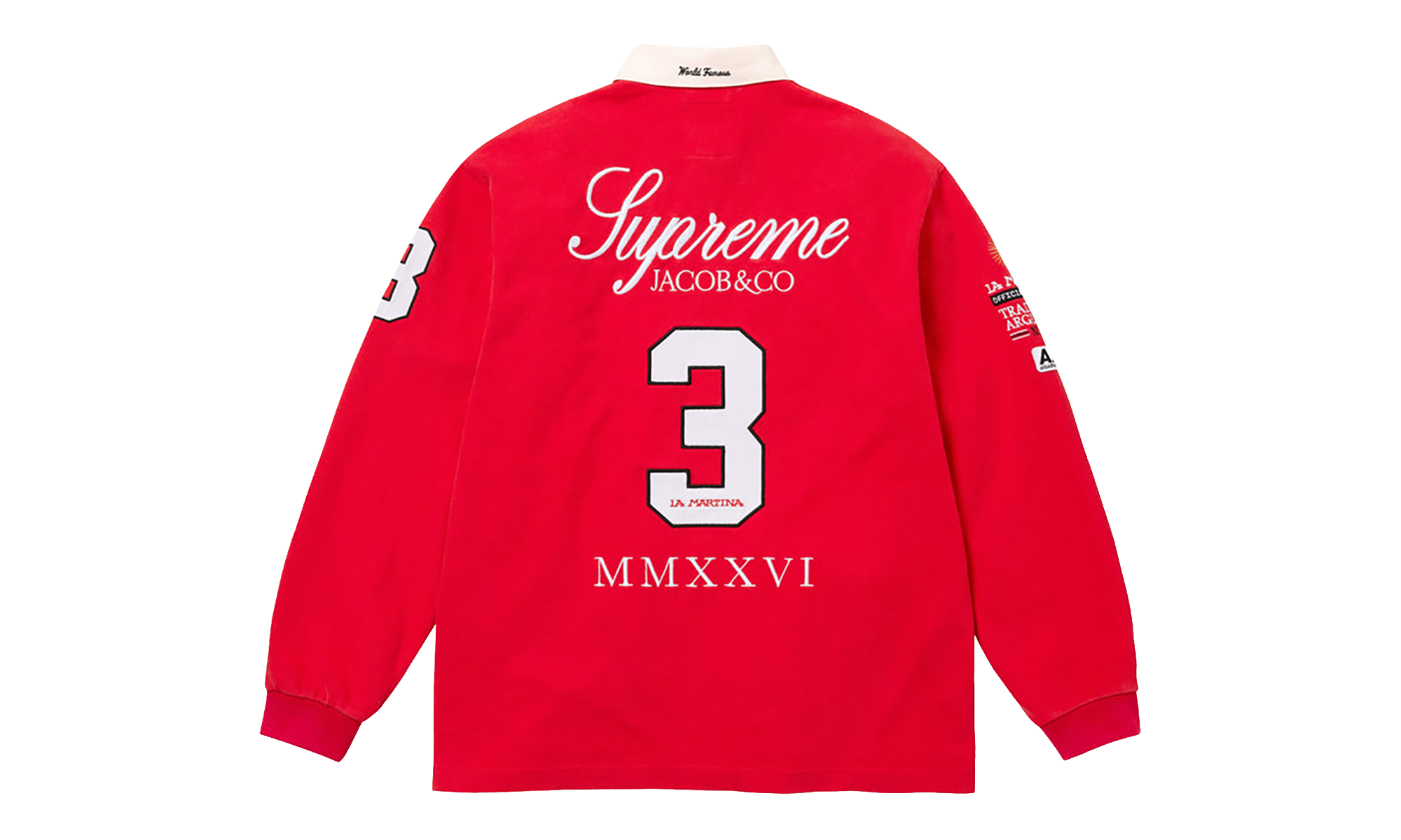 La Martina Rugby "SS26 - Red" SU27824