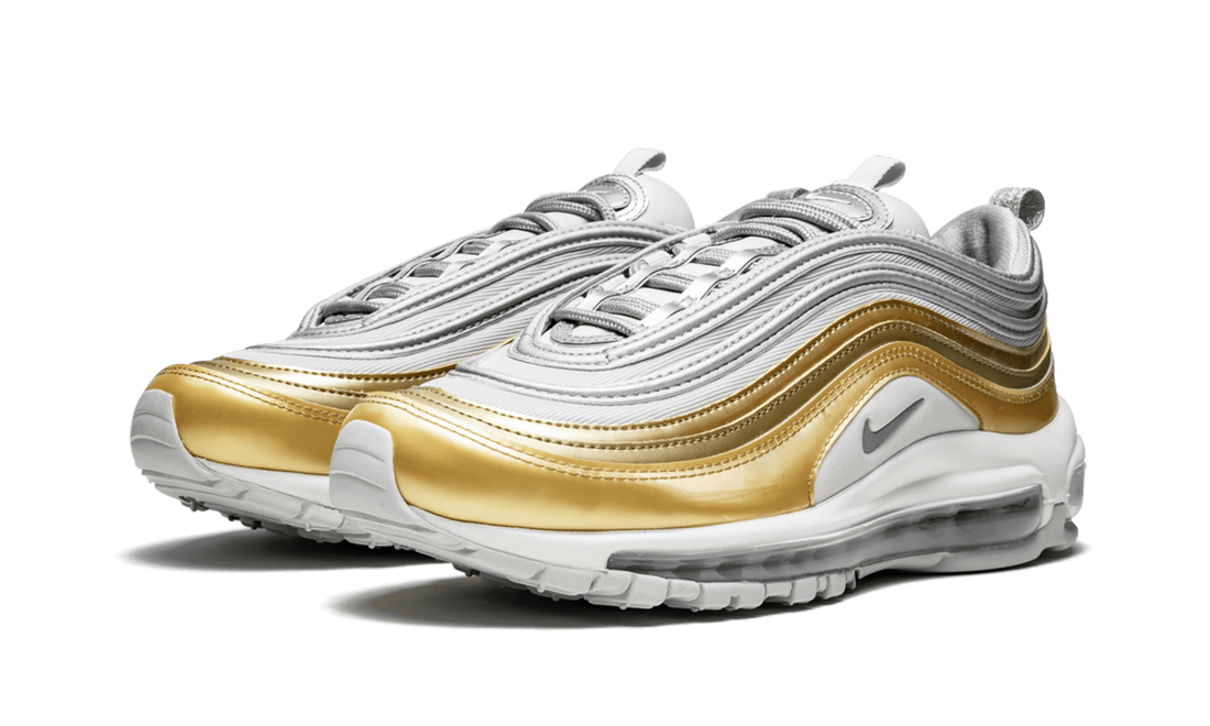 AIR MAX 97 SE WMNS "Metallic Gold/Metallic Silver" AQ4137 001