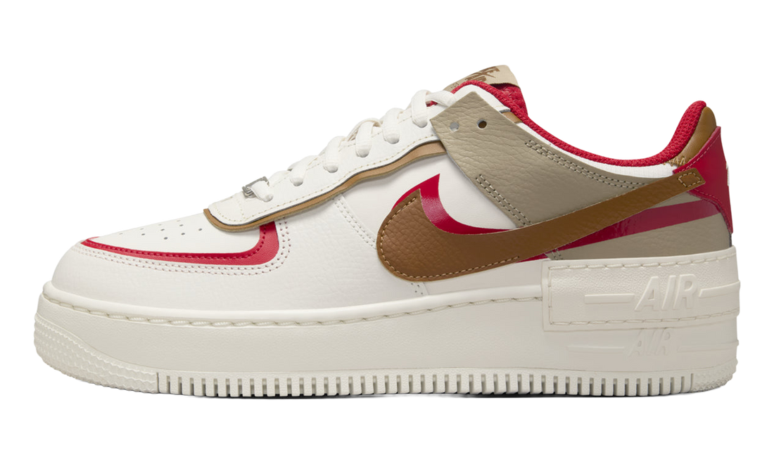 Air Force 1 Low Shadow WMNS "Phantom Fire Red Khaki" HQ3400 030