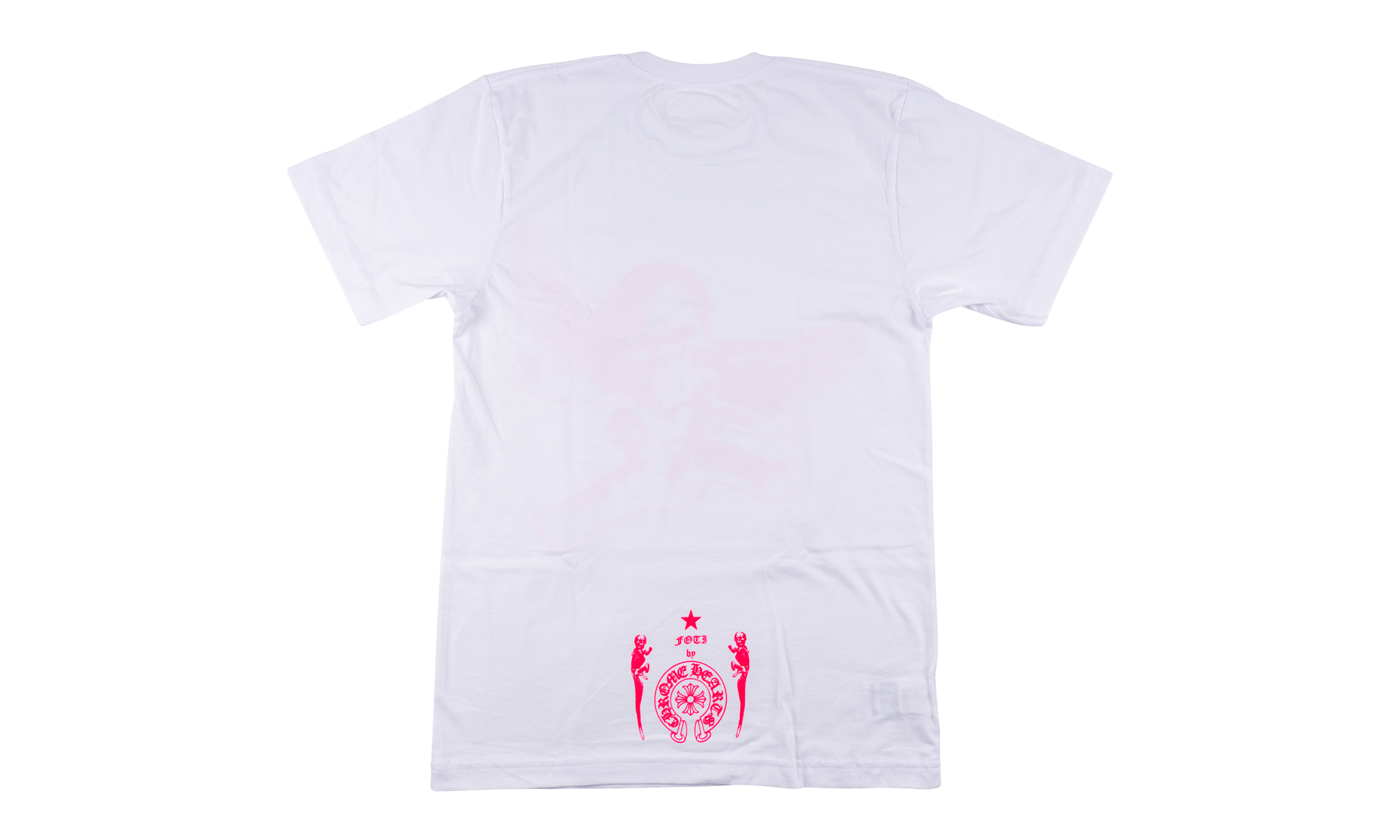 SS26 Pink Foti Tee "White" CHRM0781