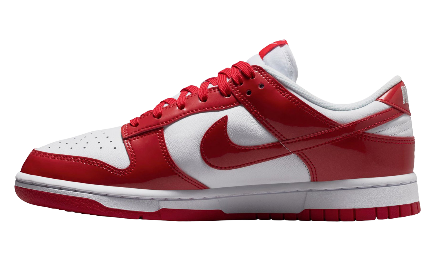 Dunk Low SE WMNS "Patent White University Red" IV5104 101