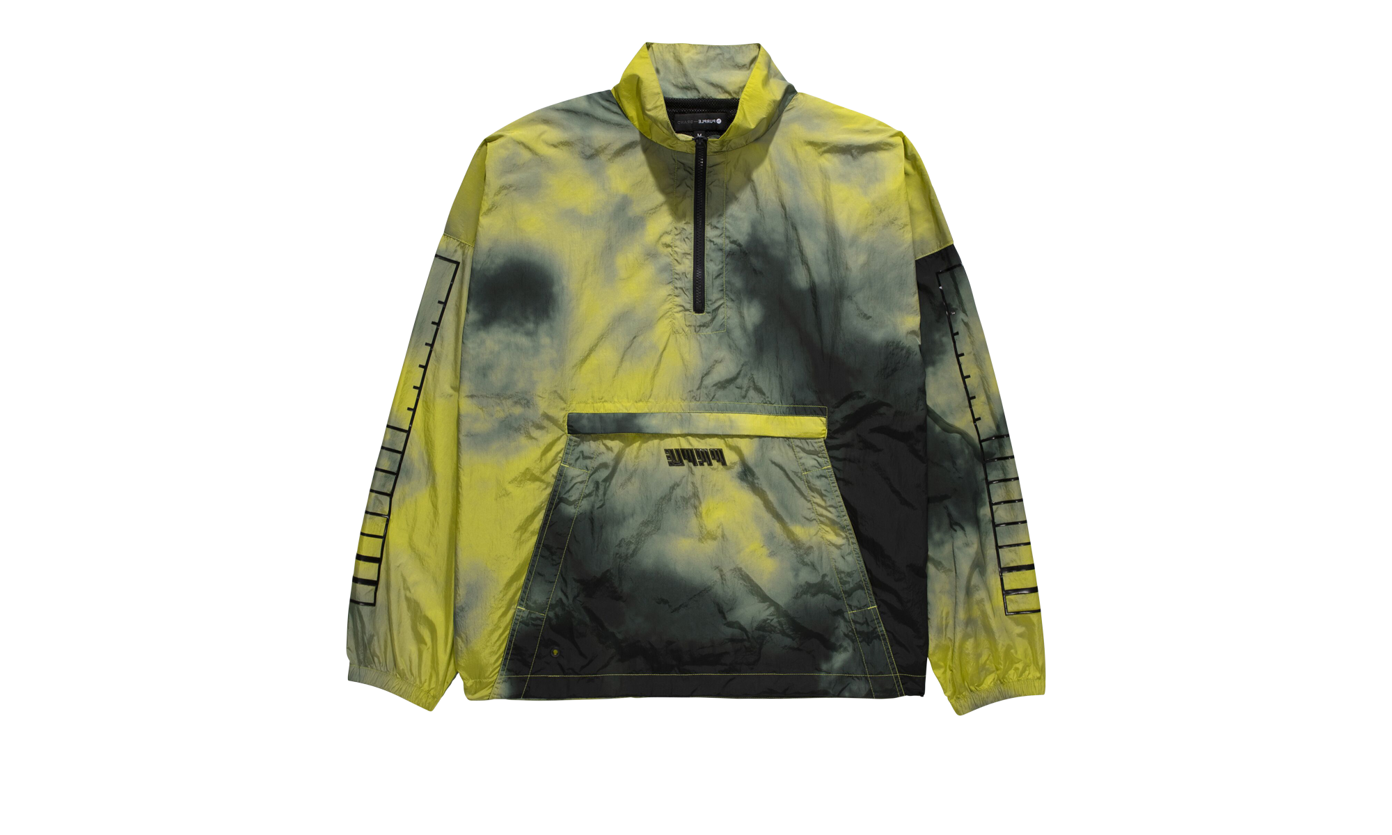 1/2 ZIP MOCK NECK "Yellow" P604 NFYJ123