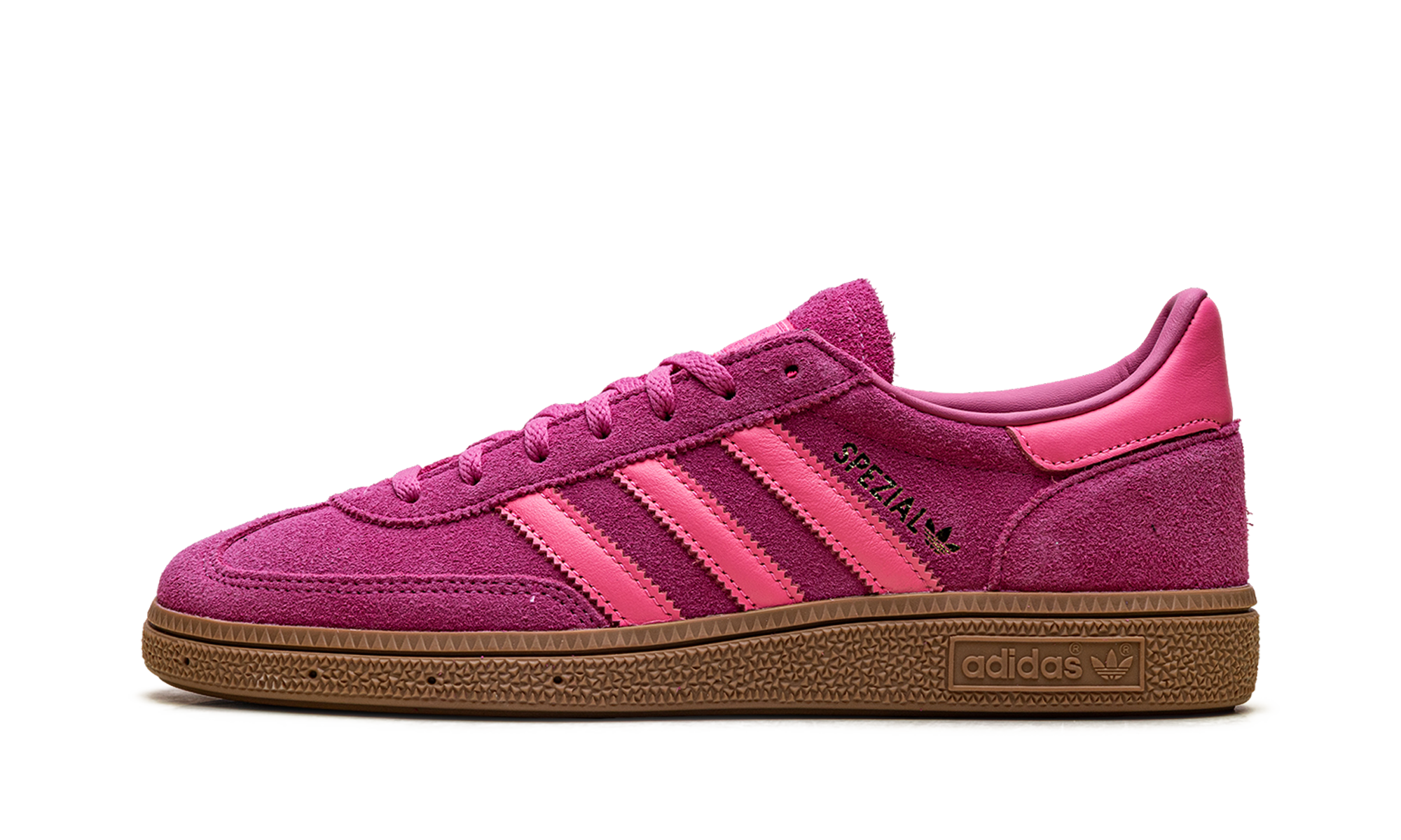 Handball Spezial WMNS "Semi Lucid Fuchsia Lucid Pink Gold Metallic" JQ7262