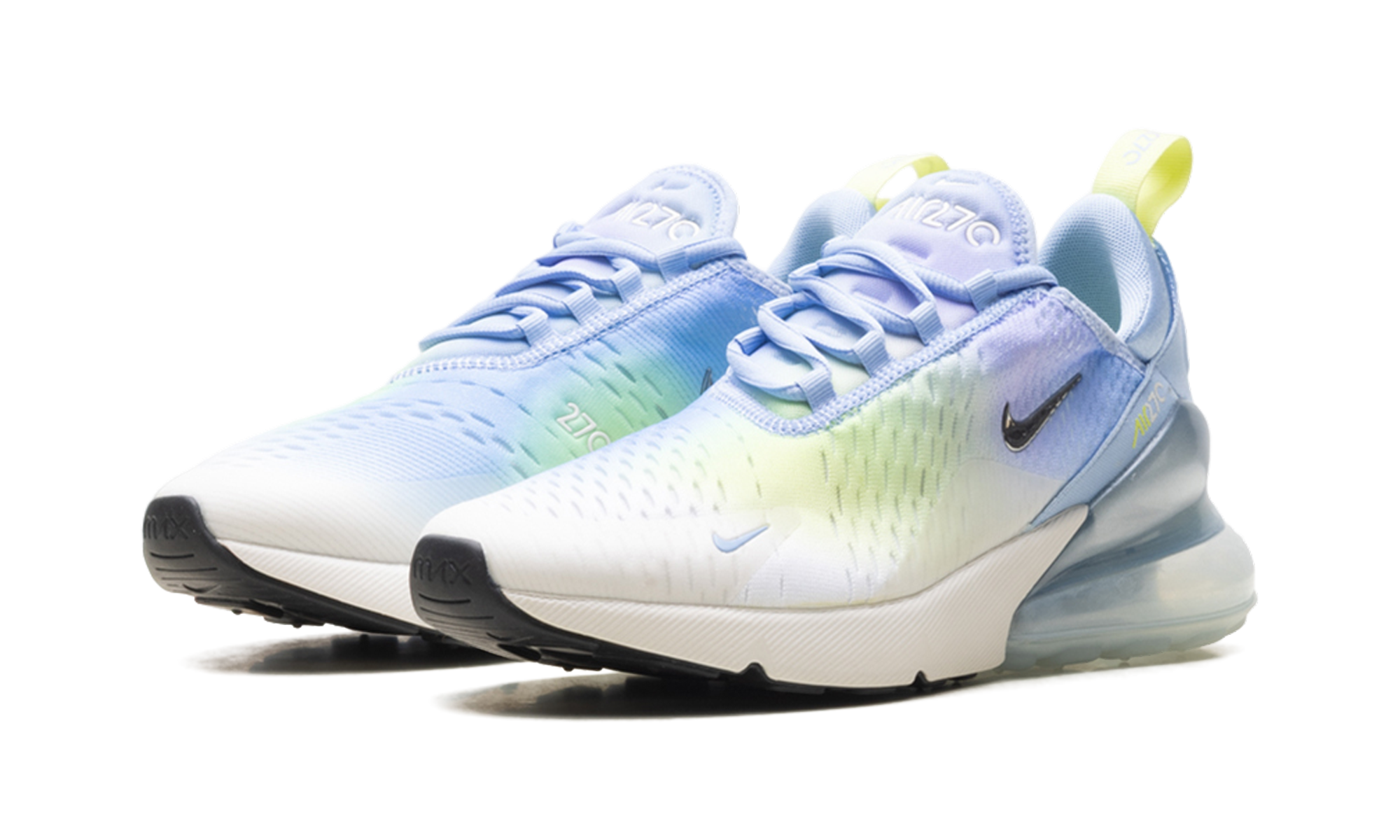 Air Max 270 WMNS "Aluminum Hydrangeas Light Lemon Twist Metallic Silver" IB7937 468