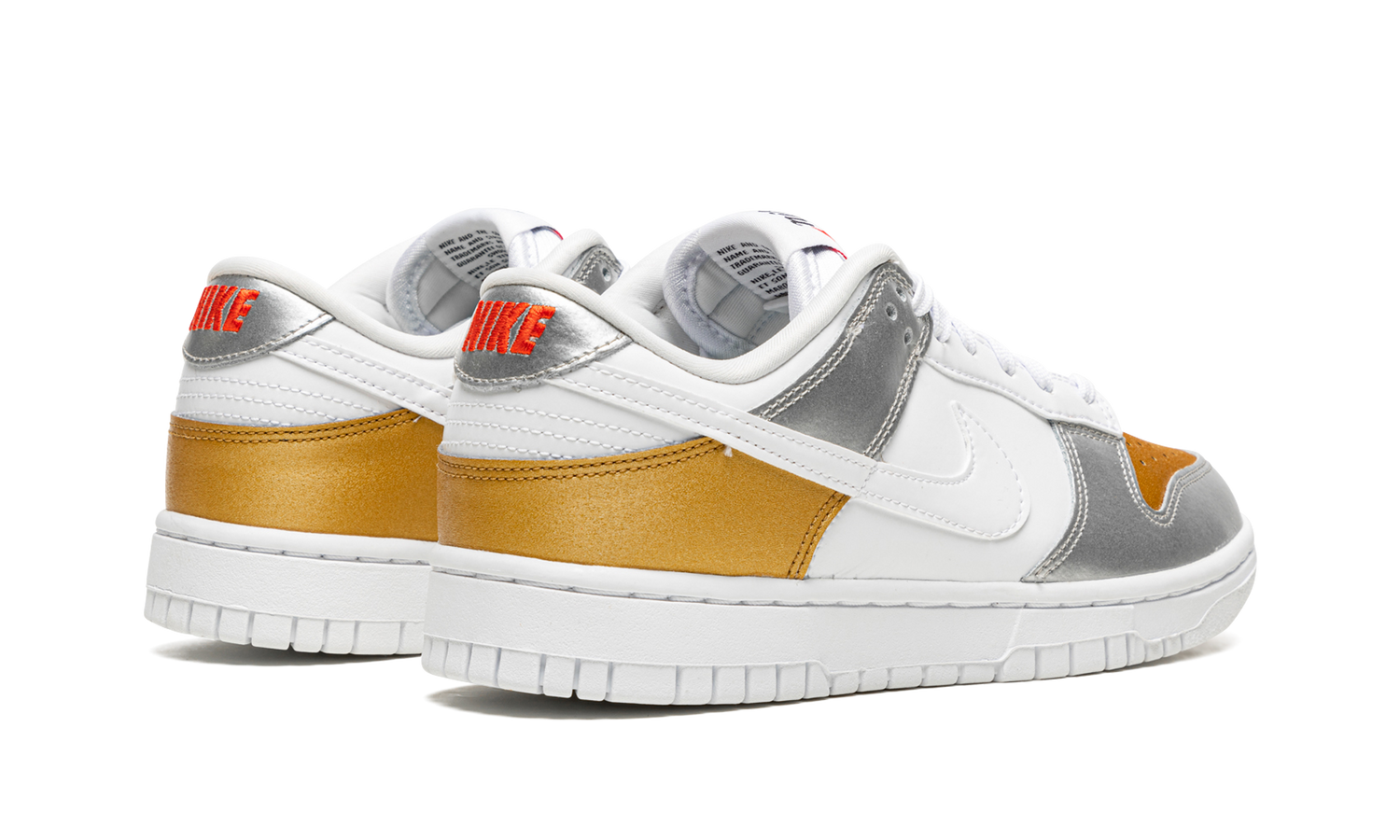 DUNK LOW WMNS "Gold White Silver" DH4403 700