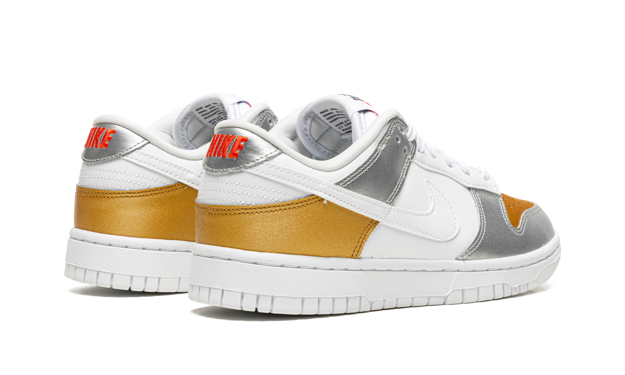DUNK LOW WMNS "Gold White Silver" DH4403 700