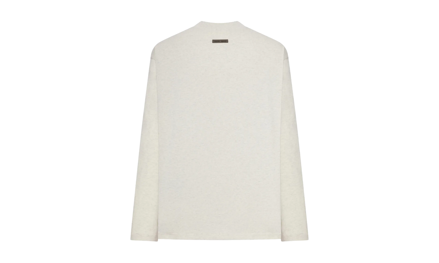 Embroidered Classic Long Sleeve Tee "Oatmeal Heather" 125HO254202F