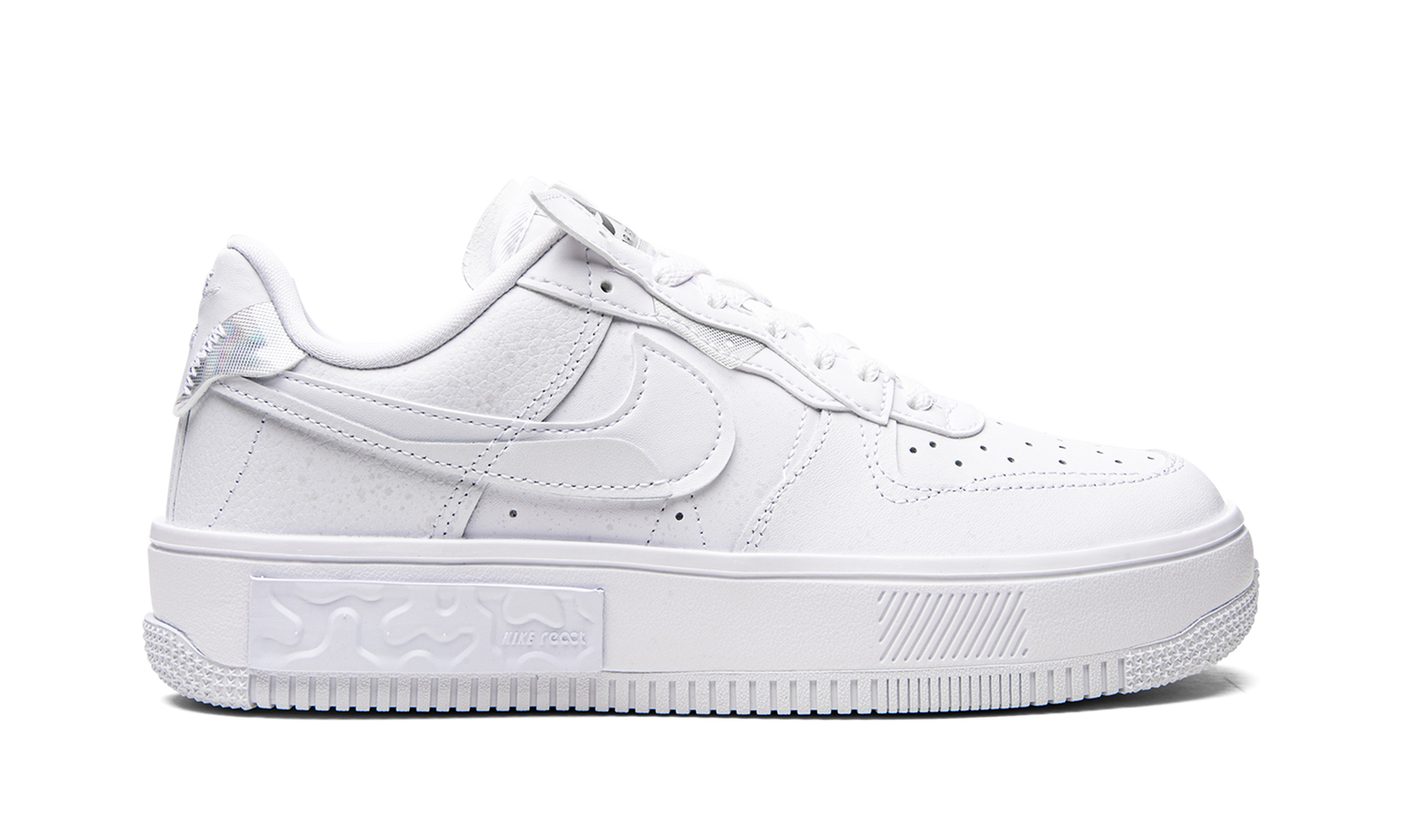 AIR FORCE 1 FONTANKA MNS WMNS "White / Iridescent" DQ5021 100