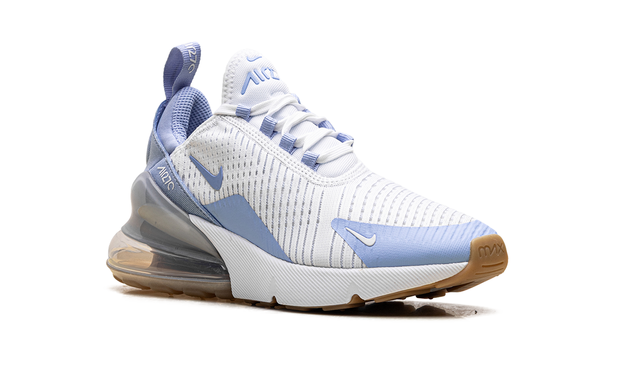 Air Max 270 WMNS "White Blue Tint Gum Light Brown Aluminum" HJ3222 103