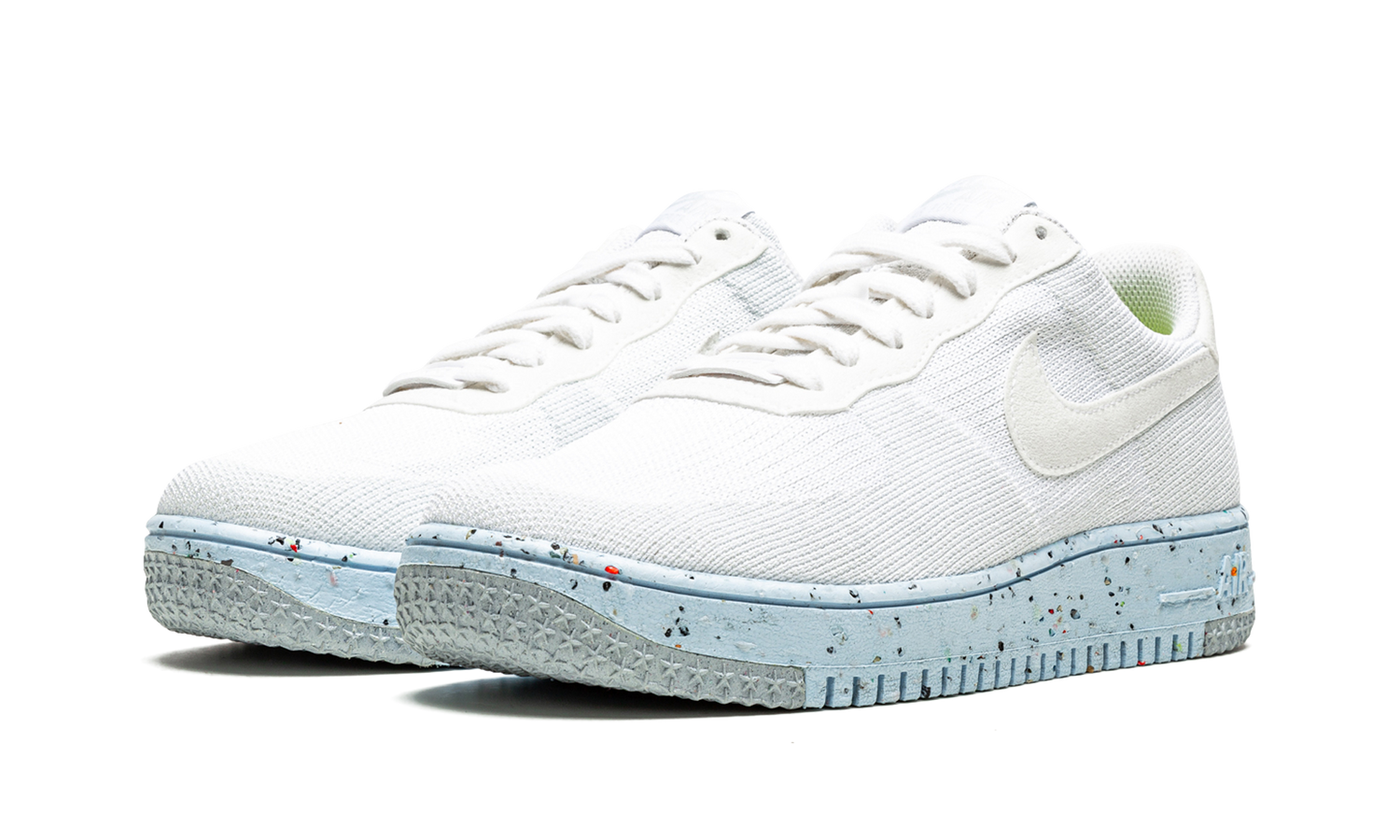 AIR FORCE 1 CRATER FLYKNI MNS WMNS "White" DC7273 100