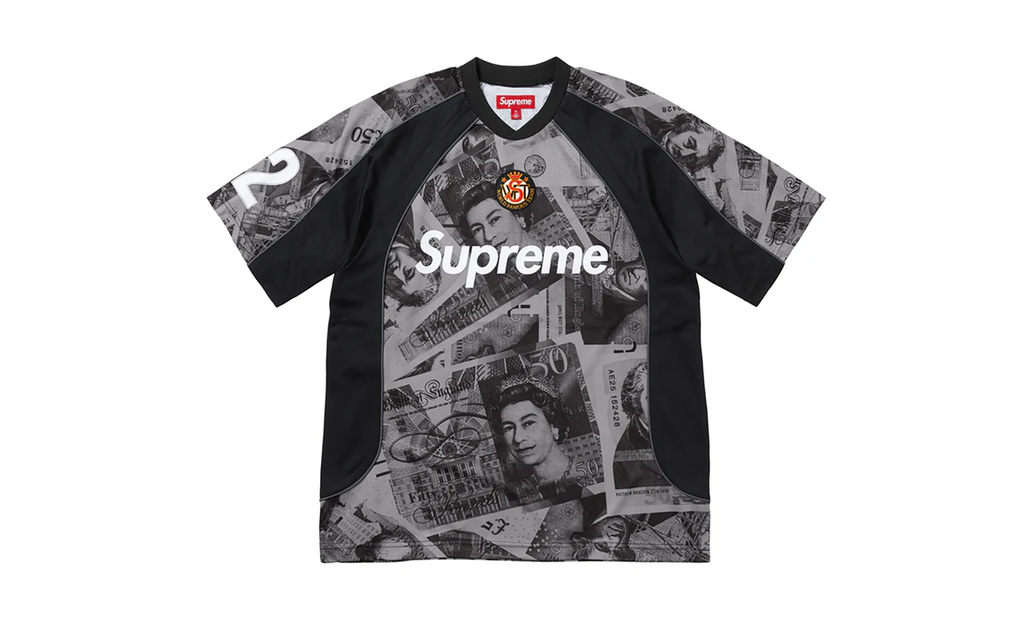 Pounds Soccer Jersey "FW25 - Black" SU26689