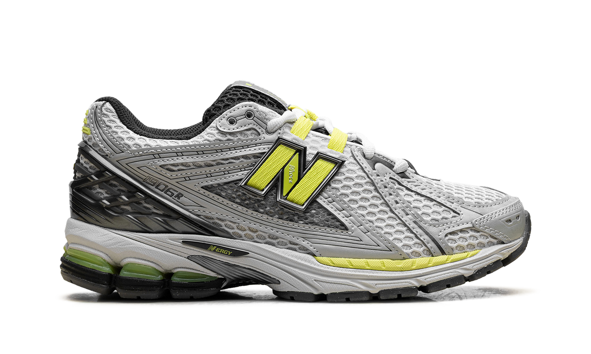 1906 "Light Silver Metallic/Alkaline Green" U190652H