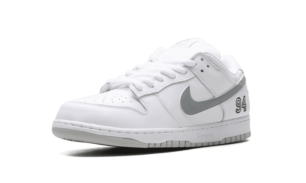 SB Dunk Low “Supreme – White”