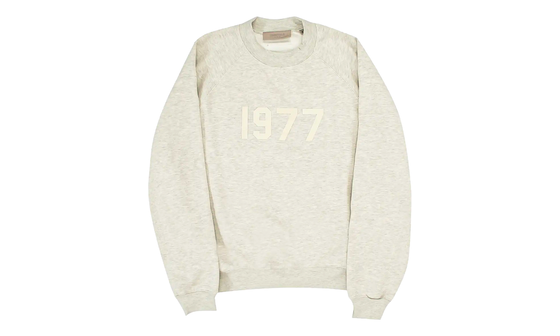 Essentials 1977 Crewneck Sweatshirt "Light Oatmeal" 192BT212042F